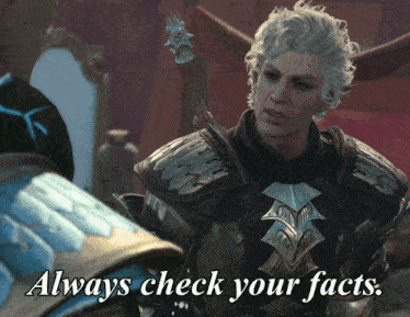 Always Check Your Facts Astarion GIF - Always Check Your Facts Astarion Vampire GIFs