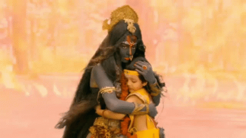 Kali Hindu Goddess GIF - Kali Hindu Goddess Hug GIFs