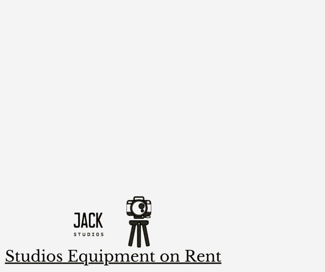 an ad for jack studios shows a person taking a picture
