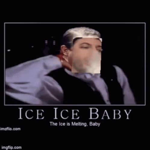 Ice Ice Baby Ice Melting GIF - Ice Ice Baby Ice Melting Dance GIFs