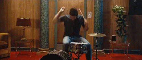 Drumming Rocking Out GIF - Drumming Rocking Out Playing Music GIFs
