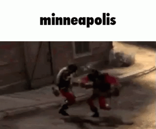 Minneapolis Protests In A Nutshell GIF - Minneapolis Protests In A Nutshell Punch GIFs