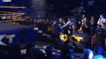 a wrestling match is being broadcast on wwe network