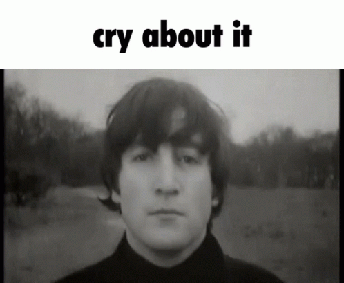Cry John GIF - Cry John Lennon GIFs