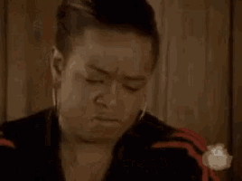 a woman is saying `` i don 't like people playin ' on my phone . ``