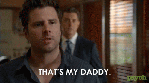 Shawn Spencer James Roday GIF - Shawn Spencer James Roday Daddy GIFs