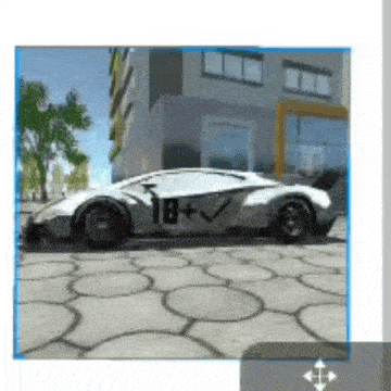 a car with the number 18 on it