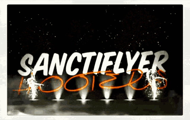 a poster that says sanctiflyer fooled on it