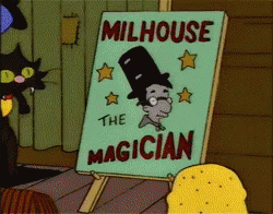 Milhouse Simpsons GIF - Milhouse Simpsons Magician GIFs