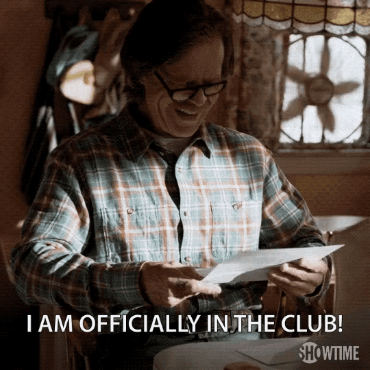 Laugh Happy GIF - Laugh Happy Im Officially In The Club GIFs