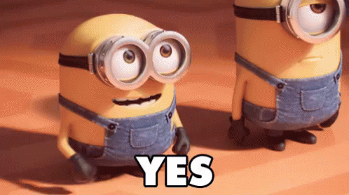 Yes GIF - Minions Yes GIFs