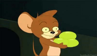Jerry Swallow GIF - Jerry Swallow Tom And Jerry GIFs
