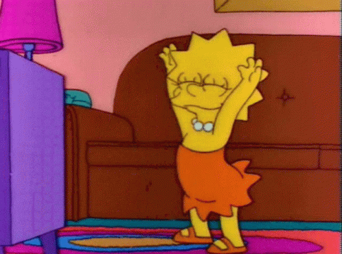 Lisa Simpson Dance GIF - Lisa Simpson Dance Happy Dance GIFs