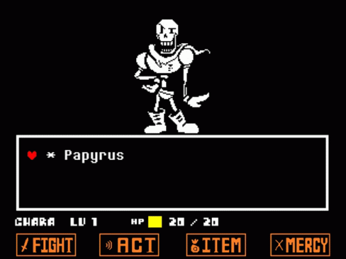 Not Today Buddy Undertale GIF - Not Today Buddy Undertale Papyrus GIFs
