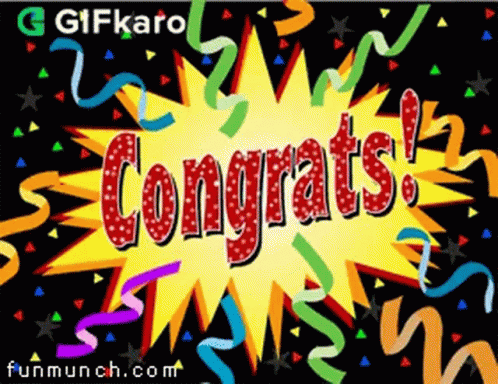 Congrats Gifkaro GIF - Congrats Gifkaro Kudos GIFs