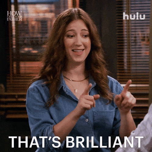 That'S Brilliant Dana GIF - That'S Brilliant Dana How I Met Your Father GIFs