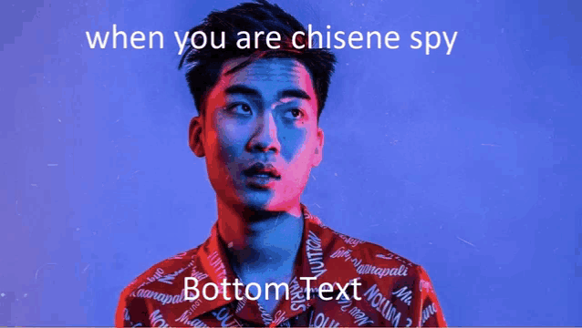 Ricegum Chinese Spy GIF - Ricegum Chinese Spy Bottom Text GIFs