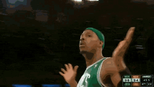Paul Pierce Shrug GIF