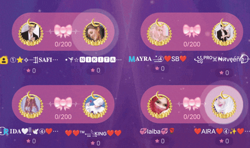 a purple background with a purple circle with a purple circle with a purple circle with a pink circle