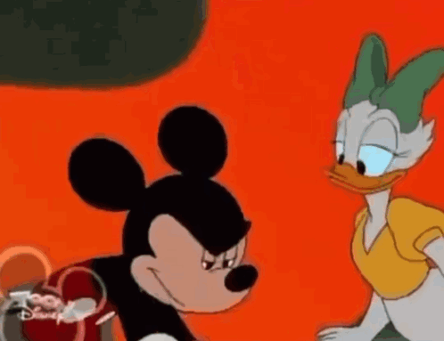 Disney Mickey Mouse GIF - Disney Mickey Mouse We Want To Be Alone GIFs