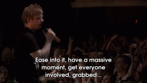 Ed Sheeran: Get Set (First Song) GIF - Ed Sheeran Sync Speech GIFs