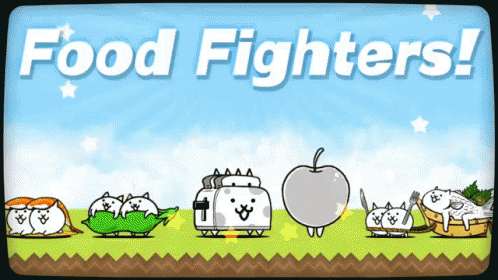 Food Fighters Cherry GIF - Food Fighters Cherry Sashimi Cats GIFs