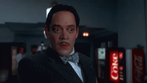 Shocked! - Addams Family Values GIF - Addams Family Raul Confused GIFs
