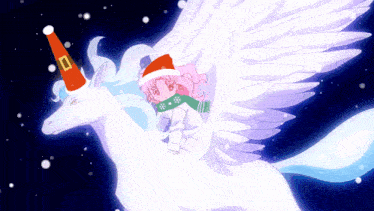 Santa Claus Pegasus GIF - Santa Claus Santa Pegasus GIFs