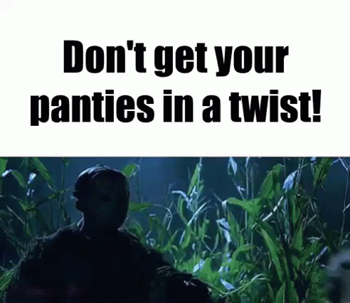 Dont Get Your Panties In A Twist GIF - Dont Get Your Panties In A Twist GIFs