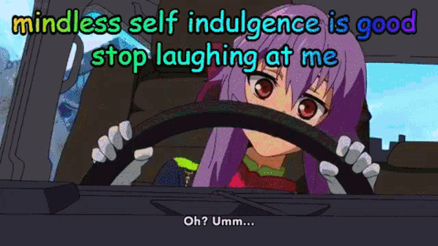 Stop Laughing Mindless Self Indulgence GIF - Stop Laughing Mindless Self Indulgence Shinoa Hiragi GIFs