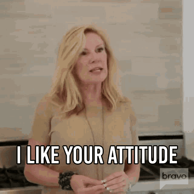 I Like Your Attitude Real Housewives Of New York GIF - I Like Your Attitude Real Housewives Of New York Rhony GIFs