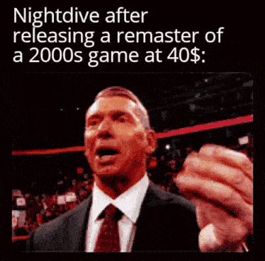 nightdive after releasing a remaster of a 2000s game at 40 cents