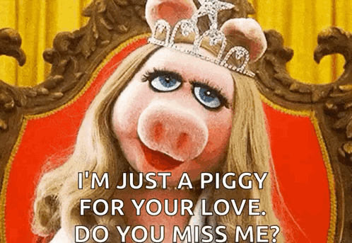 Ms Piggy Miss Piggy GIF - Ms Piggy Miss Piggy Princess GIFs