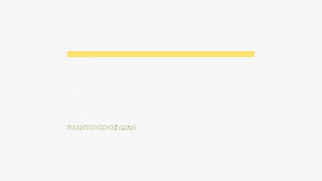 a black box with a yellow stripe and the website pashtoscoop.com underneath it