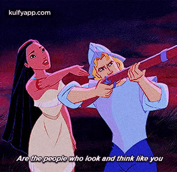 Are The People Who Look And Think Like You.Gif GIF - Are The People Who Look And Think Like You Pocahontas Person GIFs