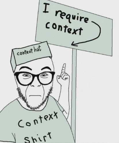 a cartoon of a man wearing glasses and a context hat