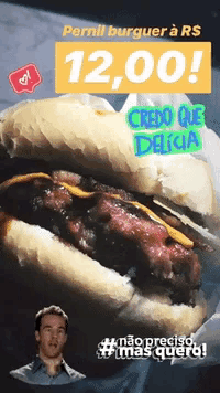 a picture of a hamburger with a price of 12.00 on it