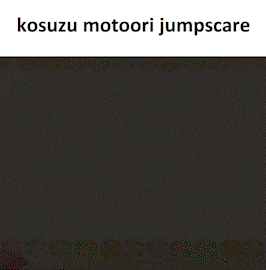a screenshot of a game called kosuzu motoori jump scare