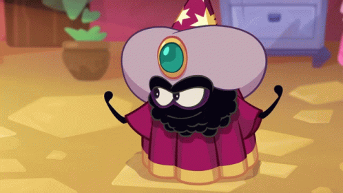 Casting Spell Evil Spider GIF - Casting Spell Evil Spider Om Nom And Cut The Rope GIFs