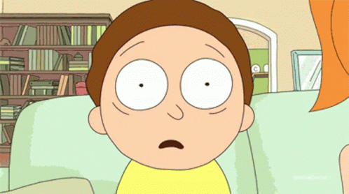 Scared Rick And Morty GIF - Scared Rick And Morty Realization GIFs