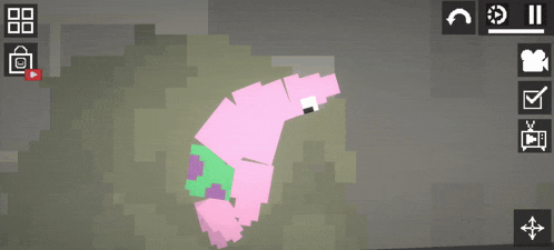 a screenshot of a video game called armor with a spongebob character on it
