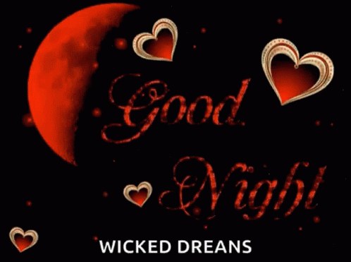 Good Night Heart GIF - Good Night Heart Love GIFs