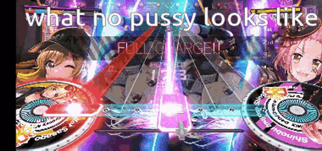 a screenshot of a video game with the words " what no pussy looks like "
