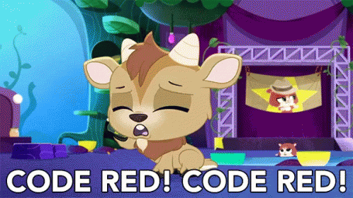 Code Red Not A Drill GIF - Code Red Not A Drill Quincy Goatee GIFs