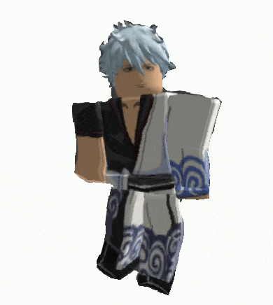a cartoon character is standing on a white background holding a sword and a shield .