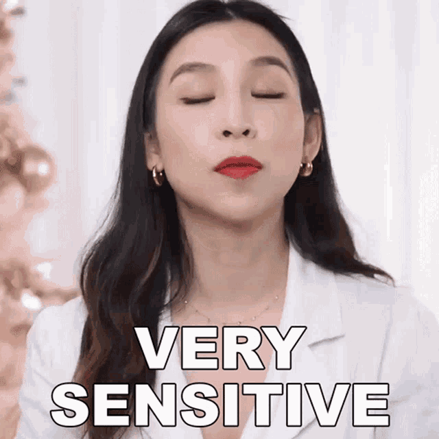 Very Sensitive Tina Yong GIF - Very Sensitive Tina Yong So Delicate GIFs