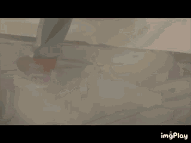 a close up of a person 's feet in a video game