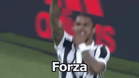 Doulgas Costa Juventus Calcio Forza Dai GIF - Douglas Costa Juventus Football GIFs
