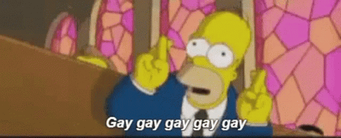 Homer The Simpson GIF - Homer The Simpson Gay GIFs