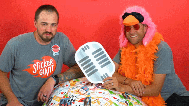 Stickergiant Stickers On The M Ic GIF - Stickergiant Stickers On The M Ic Podcast GIFs